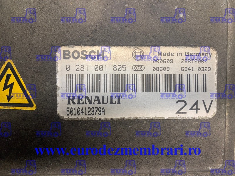CALCULATOR MOTOR RENAULT 5010412379 - Блок управління в категорії Вантажівки: фото 2 CALCULATOR MOTOR RENAULT 5010412379 - Блок управління в категорії Вантажівки: фото 2