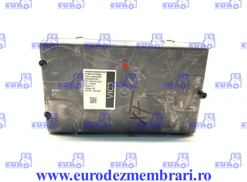 CALCULATOR VIC3 DAF XF106 1907429 - Блок управління в категорії Вантажівки: фото 1 CALCULATOR VIC3 DAF XF106 1907429 - Блок управління в категорії Вантажівки: фото 1