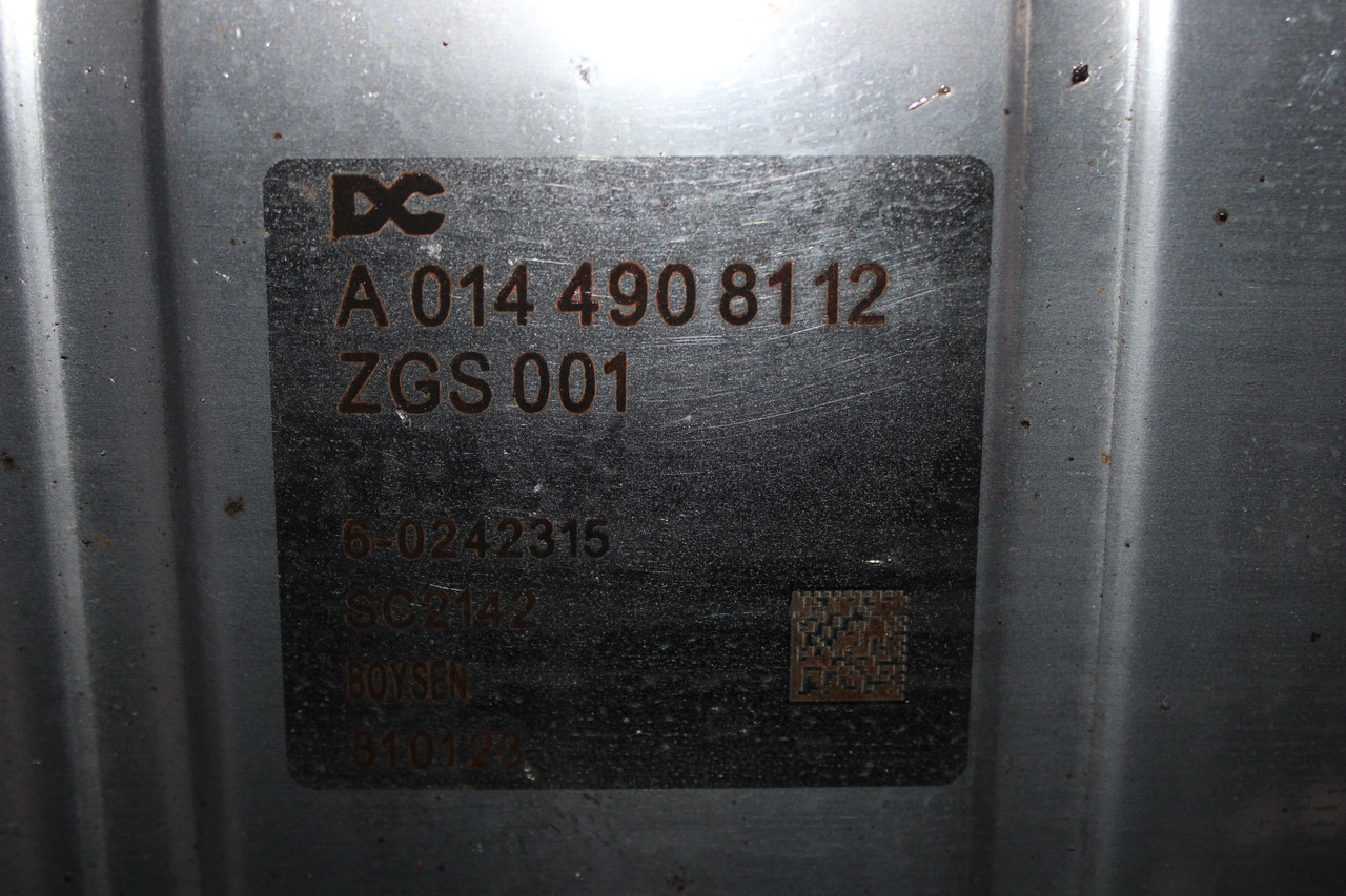 CATALIZATOR MERCEDES ACTROS MP5 A0144908112 - Каталізатор в категорії Вантажівки: фото 4 CATALIZATOR MERCEDES ACTROS MP5 A0144908112 - Каталізатор в категорії Вантажівки: фото 4