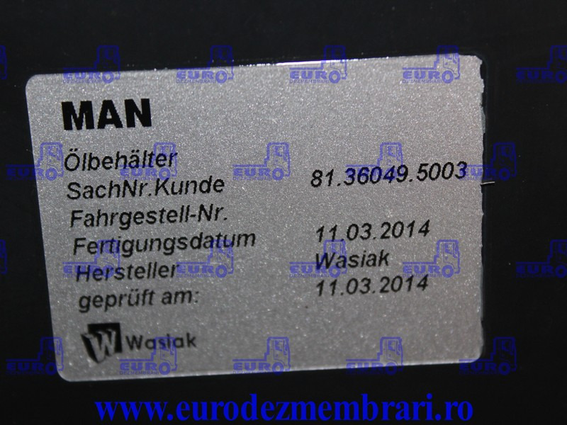 REZERVOR ULEI HIDRAULIC MAN TGS HYDRODRIVE 81.36049.5003, 81.36049.5000 - Гідравлічний бак в категорії Вантажівки: фото 3 REZERVOR ULEI HIDRAULIC MAN TGS HYDRODRIVE 81.36049.5003, 81.36049.5000 - Гідравлічний бак в категорії Вантажівки: фото 3