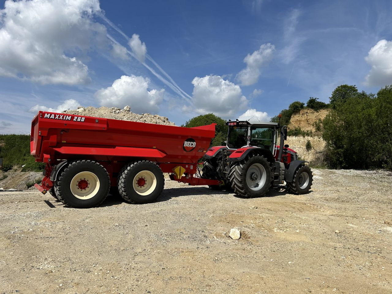 Beco Maxxim 260 - Самоскид причіп: фото 1 Beco Maxxim 260 - Самоскид причіп: фото 1