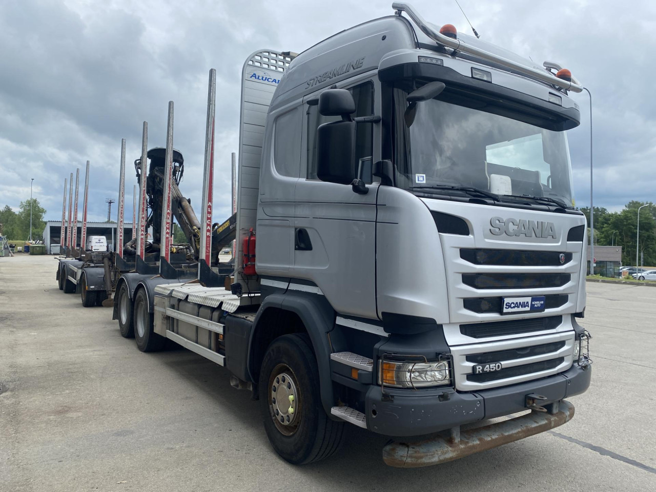 SCANIA R 450 CB6x4HHA - Вантажівка шасі: фото 1 SCANIA R 450 CB6x4HHA - Вантажівка шасі: фото 1