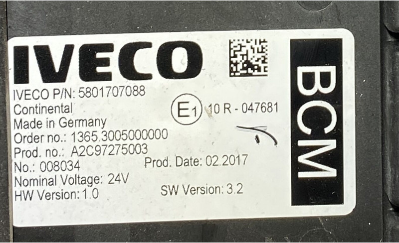 Iveco - Блок управління: фото 2 Iveco - Блок управління: фото 2