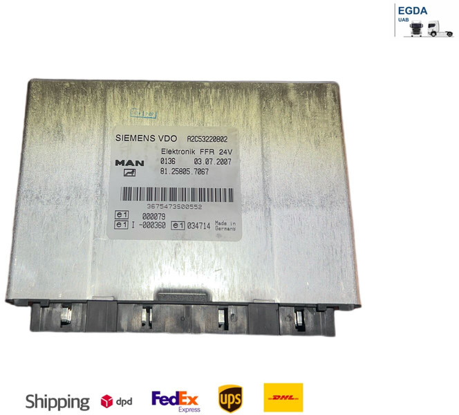 MAN - Блок управління: фото 1 MAN - Блок управління: фото 1