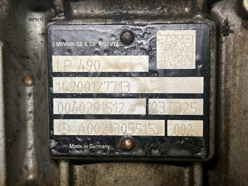 Mercedes-Benz MP5 LP490 - Двигун та запчастини: фото 5 Mercedes-Benz MP5 LP490 - Двигун та запчастини: фото 5