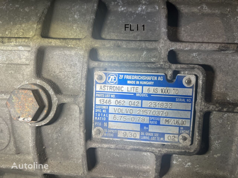 Volvo ASTRONIC LITE 6.75-0.78 - Коробка передач: фото 5 Volvo ASTRONIC LITE 6.75-0.78 - Коробка передач: фото 5