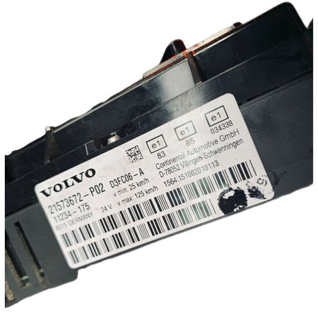 Volvo FL 280 - Приладова панель: фото 3 Volvo FL 280 - Приладова панель: фото 3