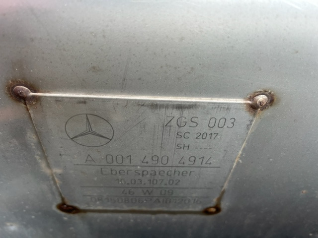 HJS A0014903914, A0014904514, A0014904814, A 0014904914 - Каталізатор в категорії Міські автобуси: фото 1 HJS A0014903914, A0014904514, A0014904814, A 0014904914 - Каталізатор в категорії Міські автобуси: фото 1