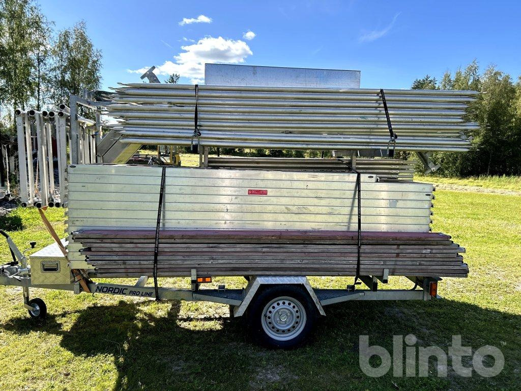 ALTRAD 2 x 9 meter + Trailer - Будівельне обладнання: фото 5 ALTRAD 2 x 9 meter + Trailer - Будівельне обладнання: фото 5