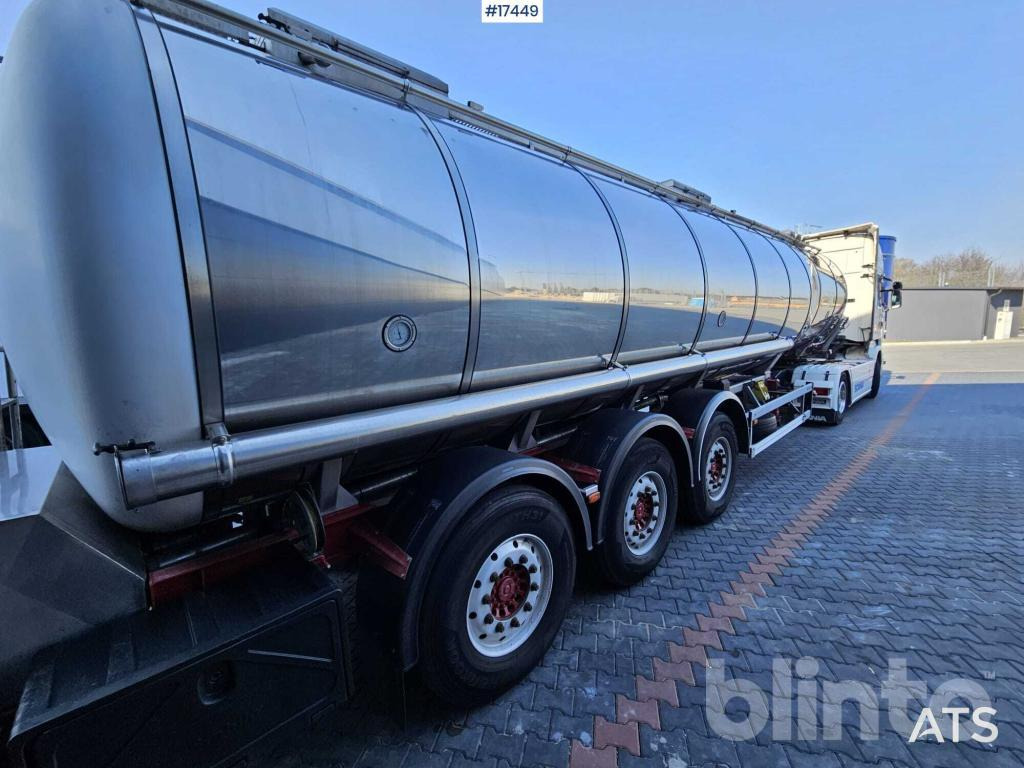 Burg BPO 12-24 ZGZXX (2003) - Напівпричіп цистерна: фото 3 Burg BPO 12-24 ZGZXX (2003) - Напівпричіп цистерна: фото 3