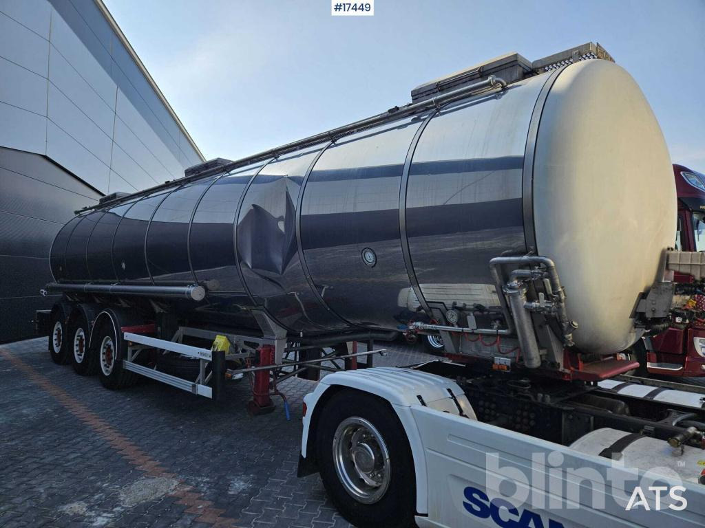 Burg BPO 12-24 ZGZXX (2003) - Напівпричіп цистерна: фото 2 Burg BPO 12-24 ZGZXX (2003) - Напівпричіп цистерна: фото 2