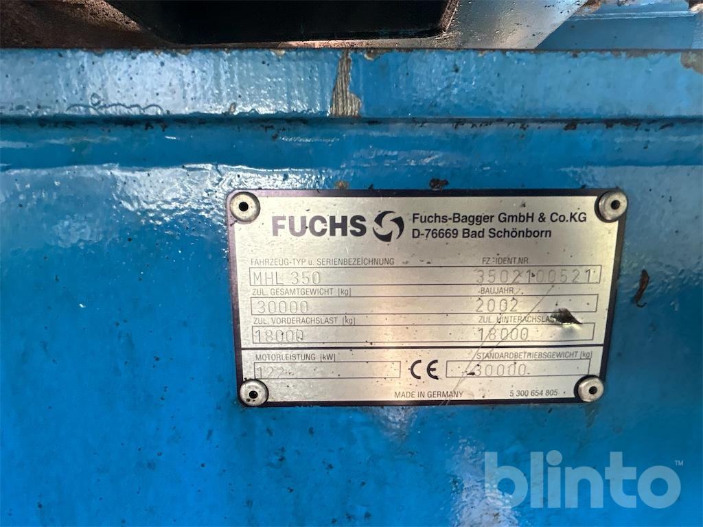 Перевантажувач Fuchs Terex MHL350: фото 9 Перевантажувач Fuchs Terex MHL350: фото 9