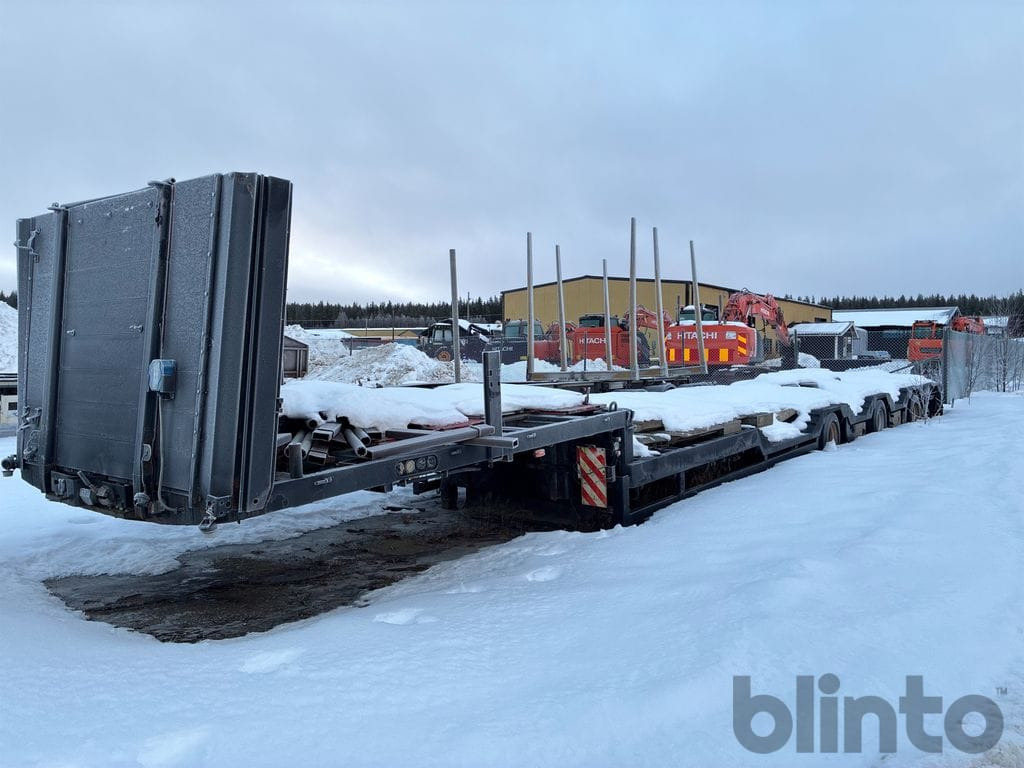 GOLDHOFER STZ-L 4-44/80 - Бортовий напівпричіп/ Платформа: фото 1 GOLDHOFER STZ-L 4-44/80 - Бортовий напівпричіп/ Платформа: фото 1