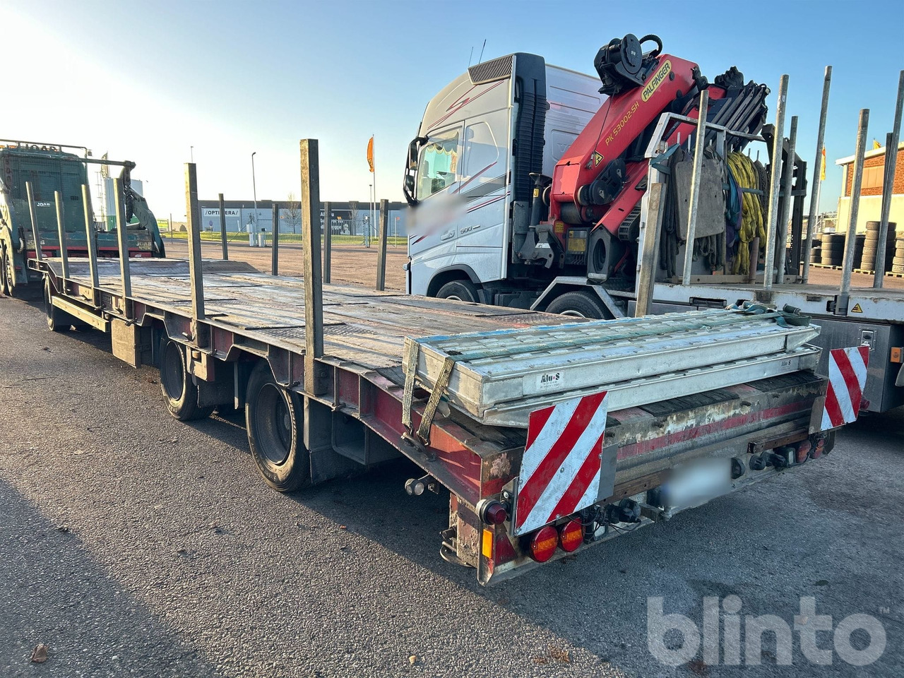 GOLDHOFER TU-L 3-24/80 - Nybesiktigad! - Бортовий причіп/ Платформа: фото 5 GOLDHOFER TU-L 3-24/80 - Nybesiktigad! - Бортовий причіп/ Платформа: фото 5