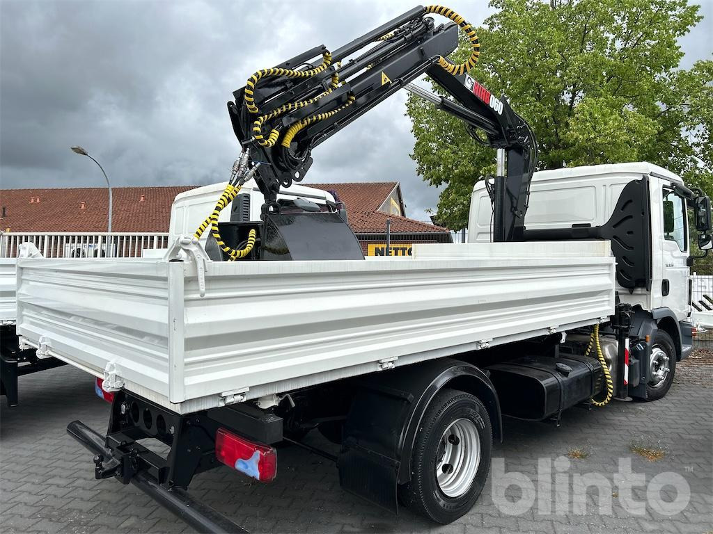 MAN TGL 8.150, Dreiseitenkipper mit Hiab Kran 060.3 (2016) - Самоскид вантажівка, Вантажівка з маніпулятором: фото 4 MAN TGL 8.150, Dreiseitenkipper mit Hiab Kran 060.3 (2016) - Самоскид вантажівка, Вантажівка з маніпулятором: фото 4