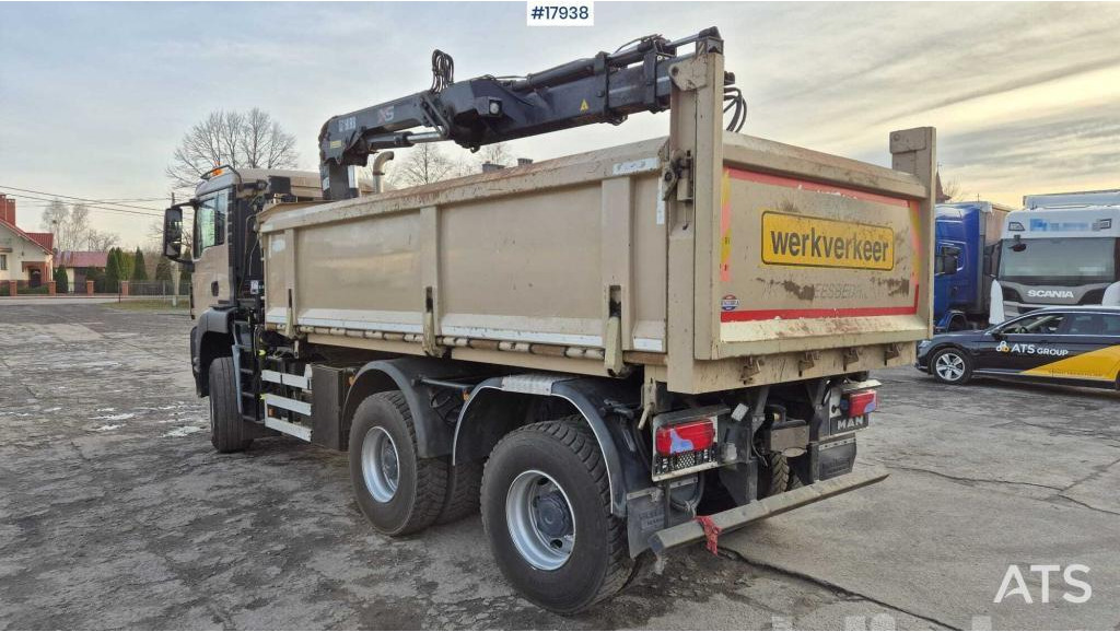 MAN TGS 33.400 (2009) - Самоскид вантажівка, Вантажівка з маніпулятором: фото 4 MAN TGS 33.400 (2009) - Самоскид вантажівка, Вантажівка з маніпулятором: фото 4