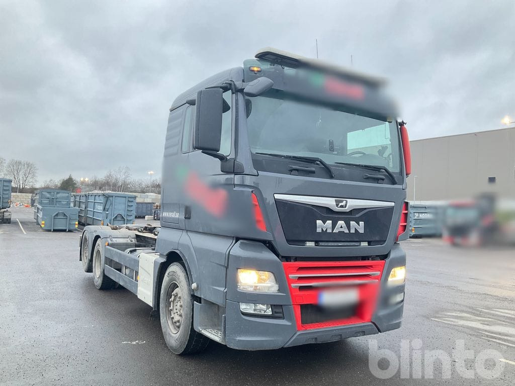 MAN TGX 26.500 6X2-4 BL - Гаковий мультиліфт вантажівка: фото 5 MAN TGX 26.500 6X2-4 BL - Гаковий мультиліфт вантажівка: фото 5
