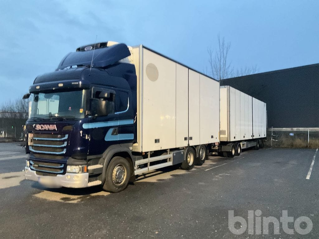 SCANIA R450LB6X2*4MNB - Вантажівка з закритим кузовом: фото 1 SCANIA R450LB6X2*4MNB - Вантажівка з закритим кузовом: фото 1