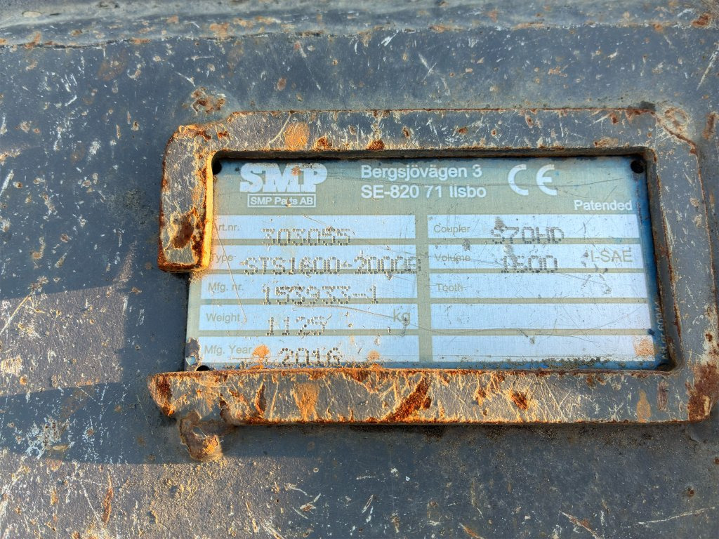 Ківш SMP S70HD 1600L: фото 19