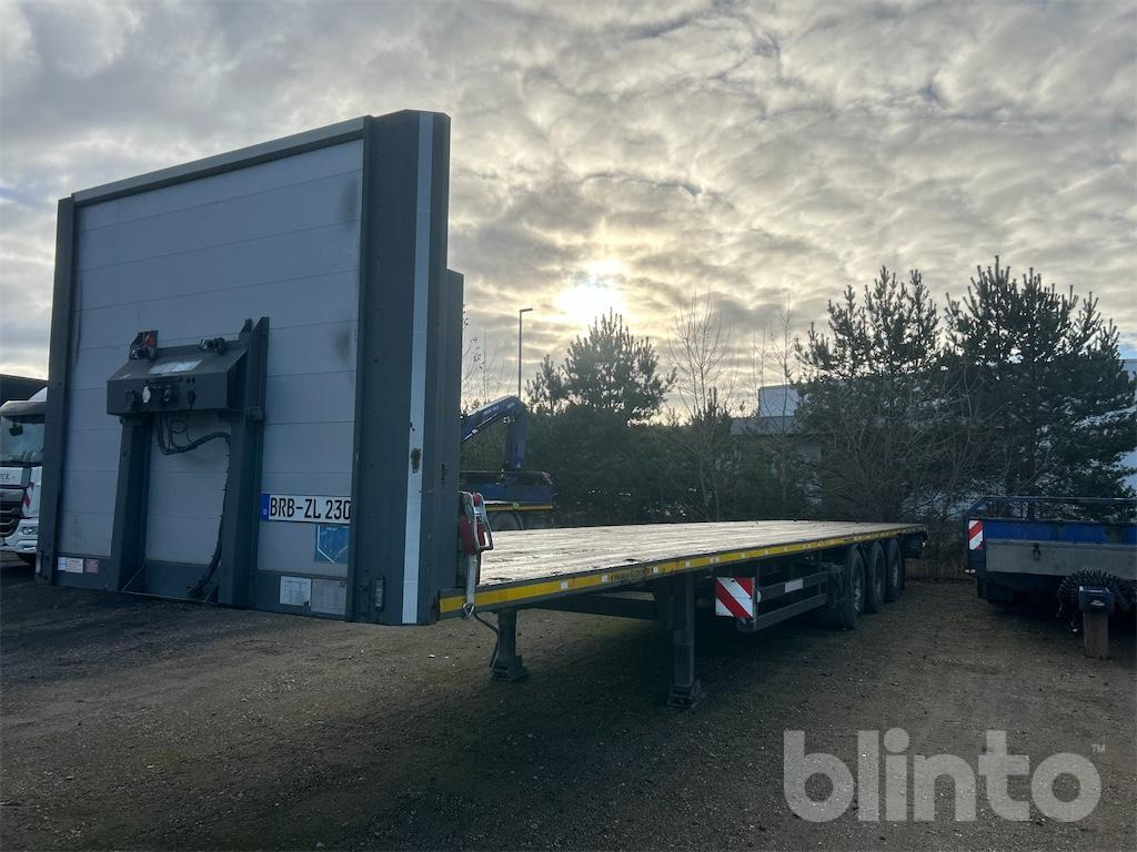 Schwarzmüller S1 (2013) - Бортовий напівпричіп/ Платформа: фото 1 Schwarzmüller S1 (2013) - Бортовий напівпричіп/ Платформа: фото 1