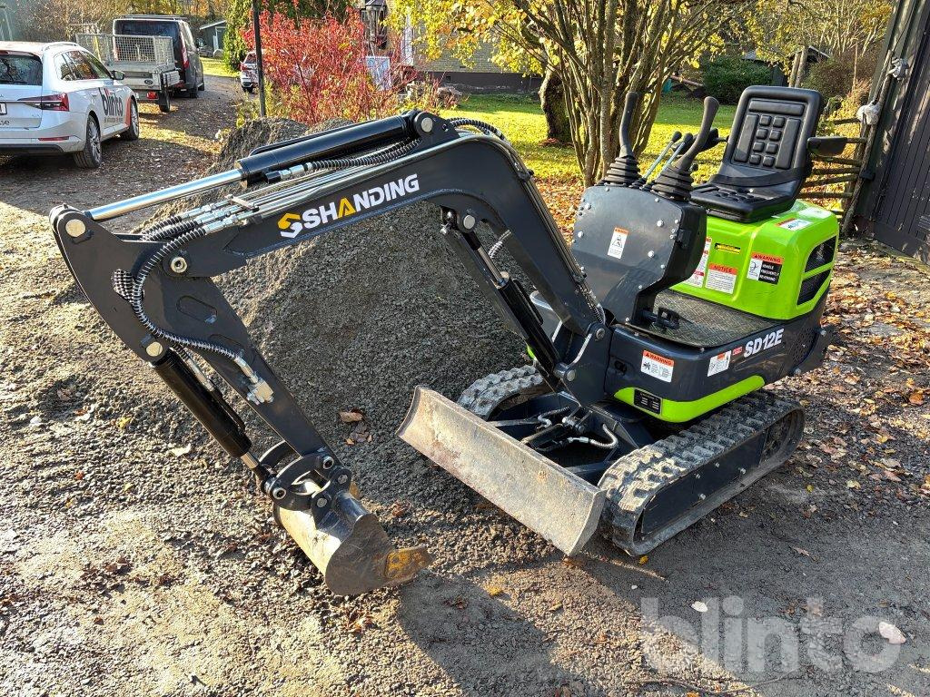 Shanding SD12E - Міні-екскаватор: фото 2 Shanding SD12E - Міні-екскаватор: фото 2