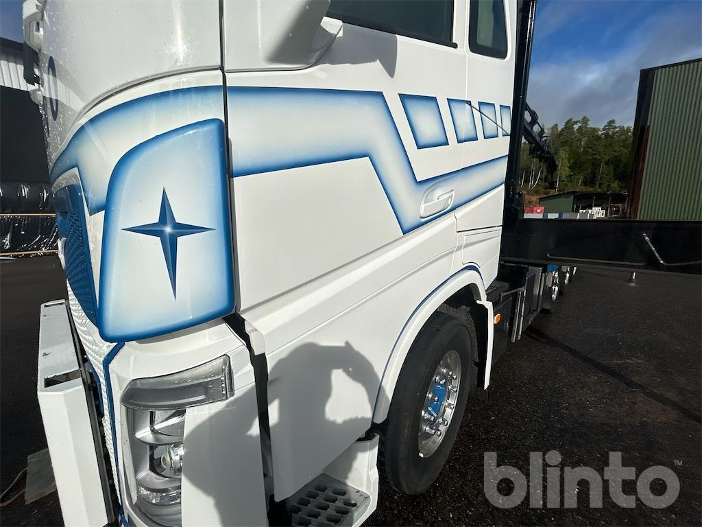 Бортова вантажівка/ Платформа, Вантажівка з маніпулятором VOLVO FH 8*4 Palfinger PK: фото 18