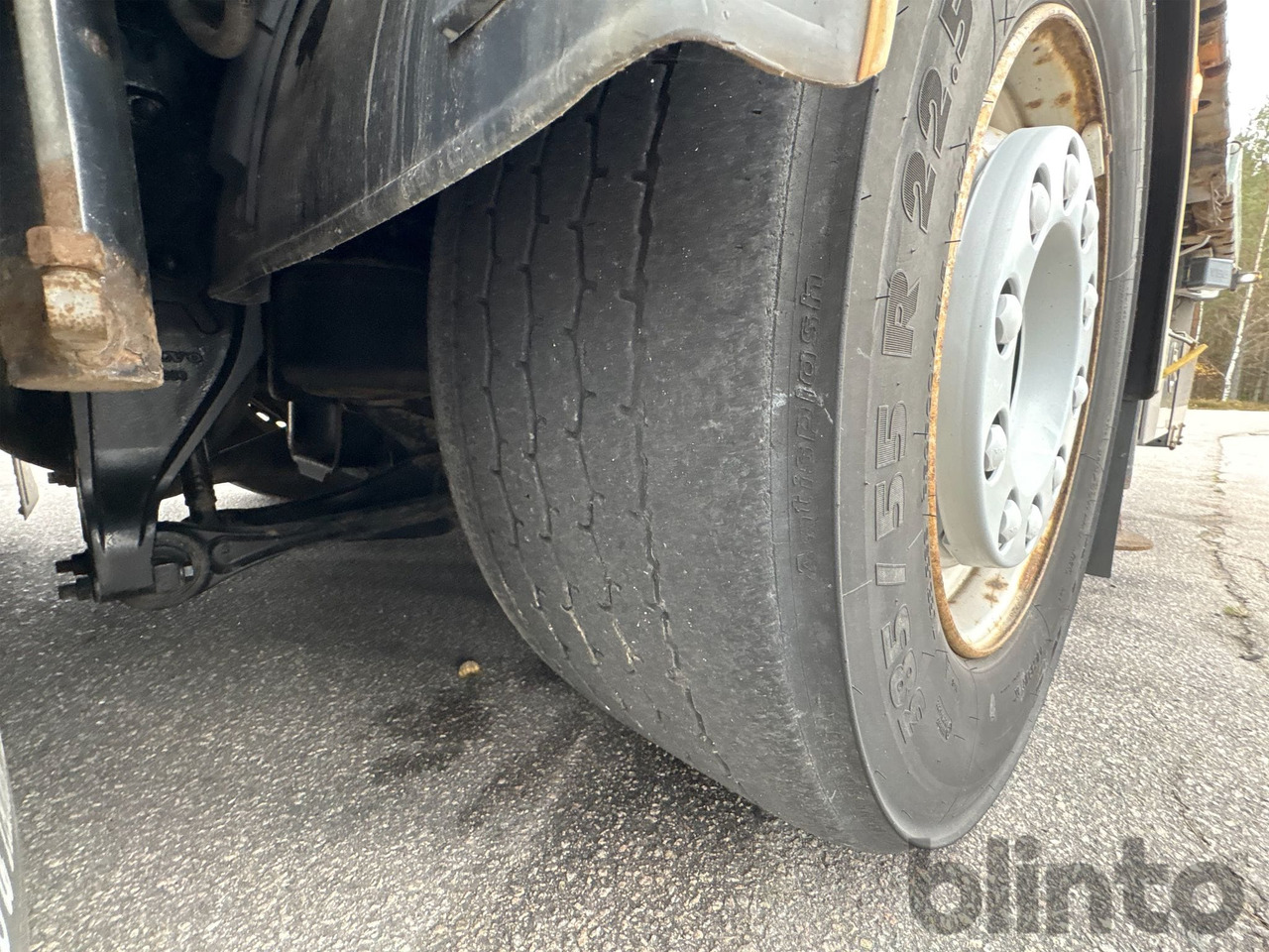 Бортова вантажівка/ Платформа, Вантажівка з маніпулятором VOLVO FM 460 8x4 Tridem: фото 37