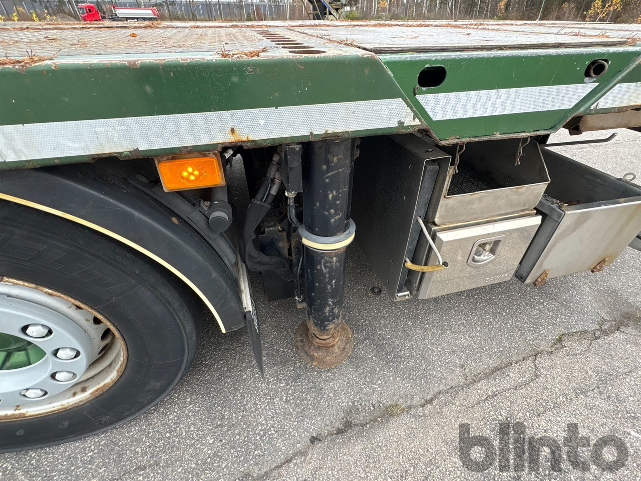 Бортова вантажівка/ Платформа, Вантажівка з маніпулятором VOLVO FM 460 8x4 Tridem: фото 38