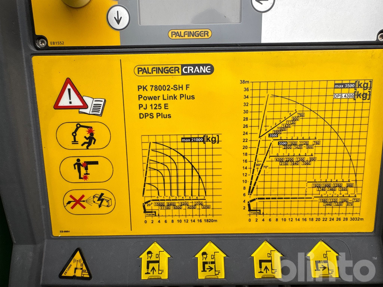 Бортова вантажівка/ Платформа, Вантажівка з маніпулятором VOLVO FM 460 8x4 Tridem: фото 19