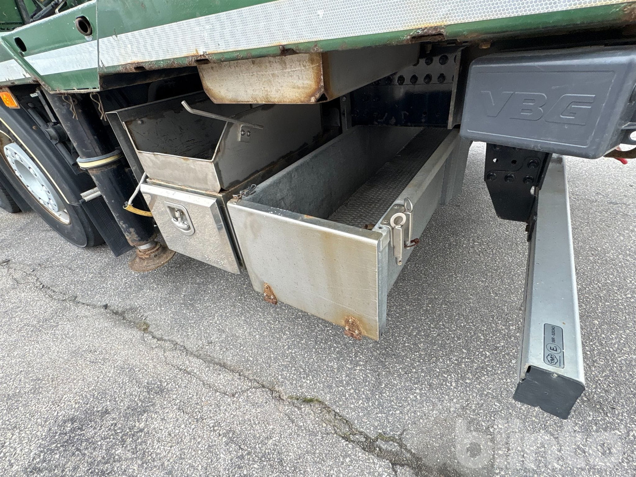 Бортова вантажівка/ Платформа, Вантажівка з маніпулятором VOLVO FM 460 8x4 Tridem: фото 39