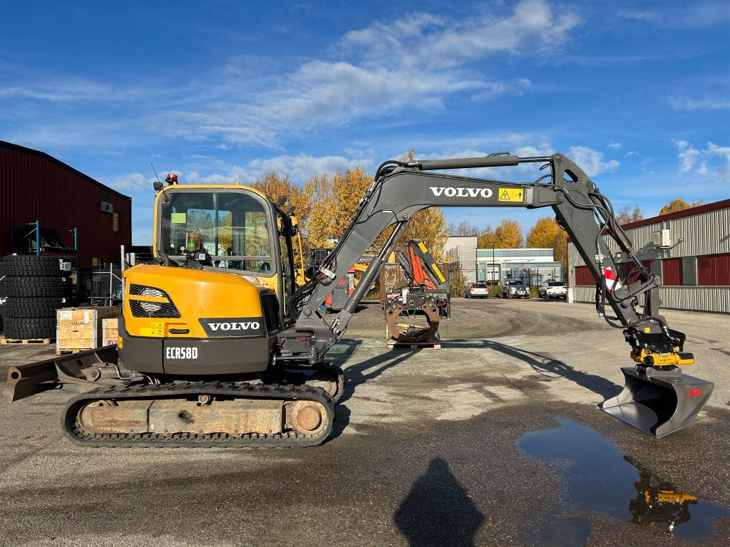 Volvo ECR58D - Гусеничний екскаватор: фото 2 Volvo ECR58D - Гусеничний екскаватор: фото 2