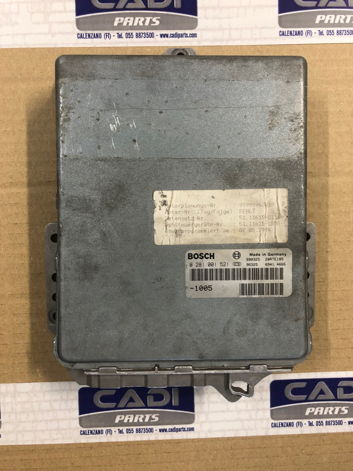 Блок управління CENTRALINA EDC - RIF. BOSCH 0281001521 - 0281001468 - RIF. MAN 51116157105 - 51116157115: фото 1