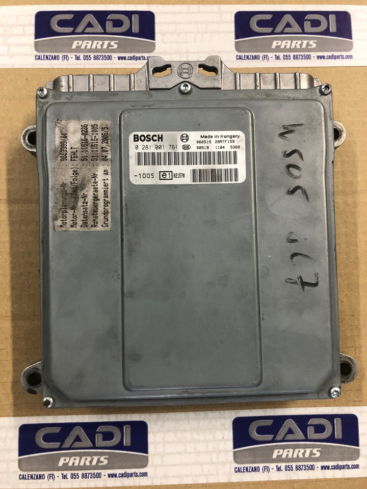 CENTRALINA EDC - RIF. BOSCH 0281001761 - RIF. MAN 51116167177 - Блок управління: фото 1 CENTRALINA EDC - RIF. BOSCH 0281001761 - RIF. MAN 51116167177 - Блок управління: фото 1