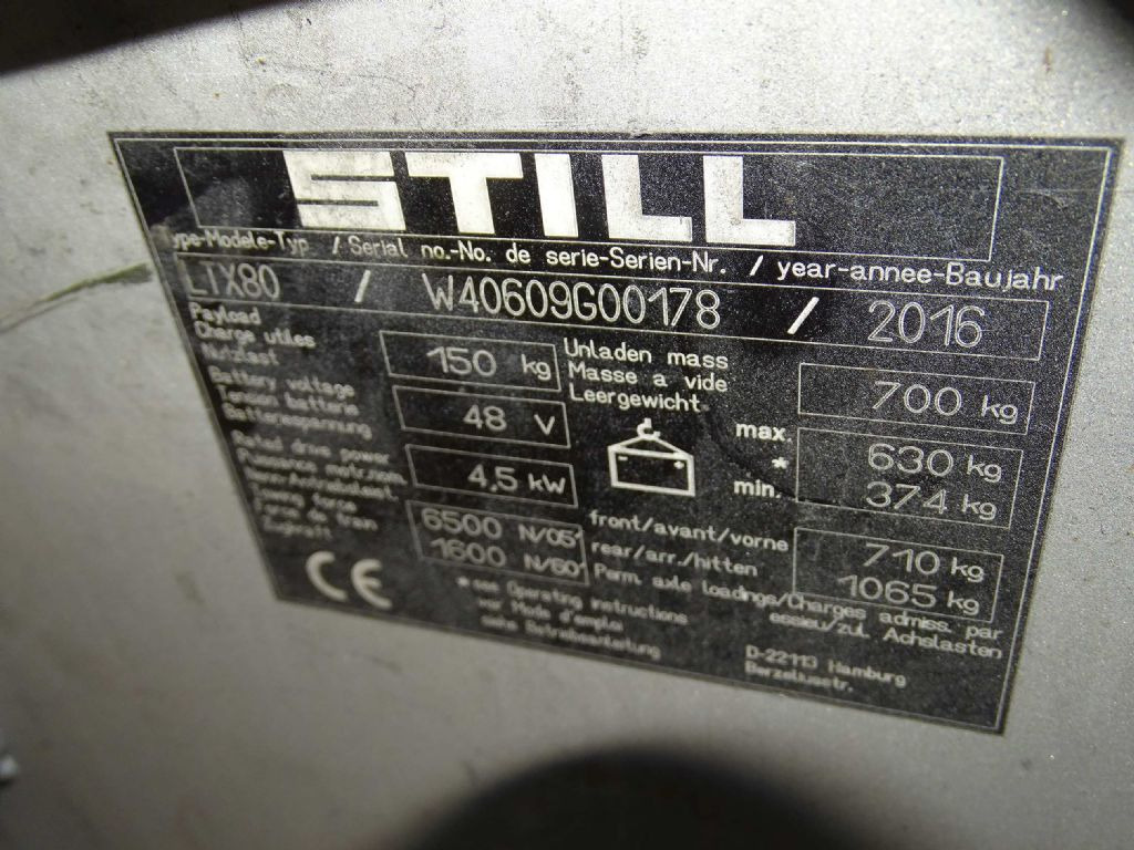 Still LTX80 - Складські тягач: фото 5 Still LTX80 - Складські тягач: фото 5