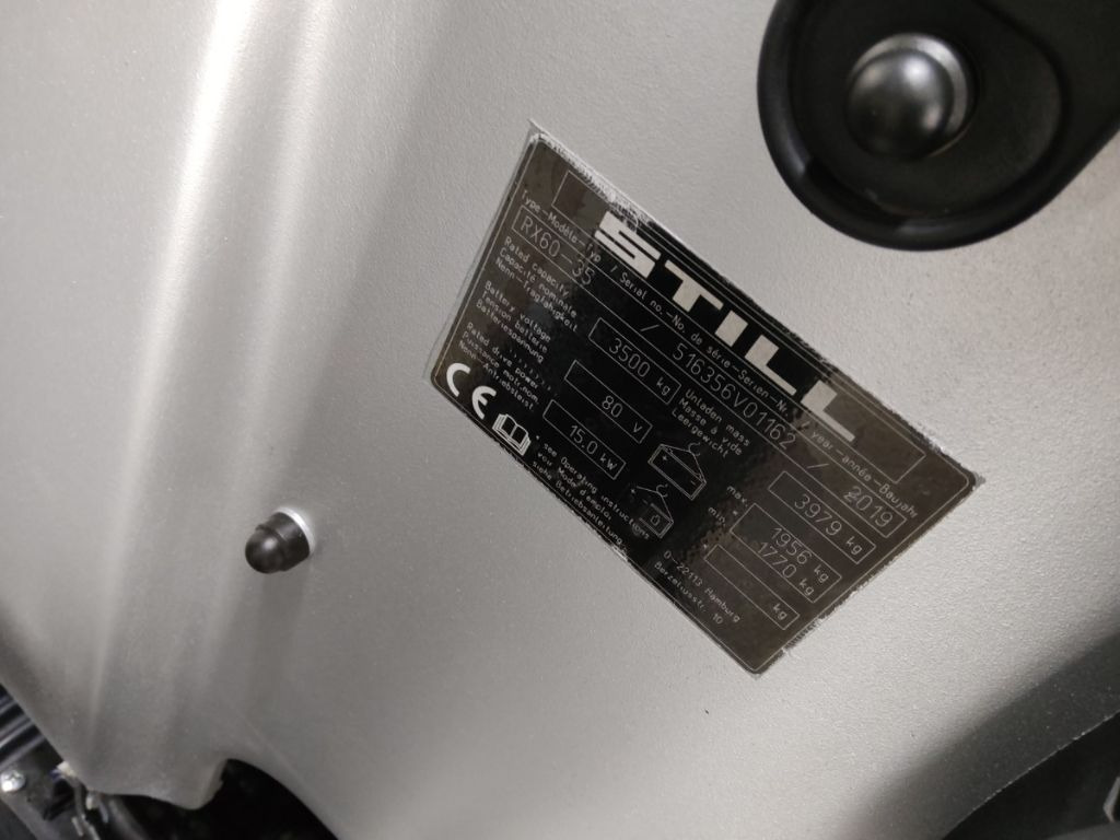 Still RX60-35 - Електронавантажувач: фото 5 Still RX60-35 - Електронавантажувач: фото 5