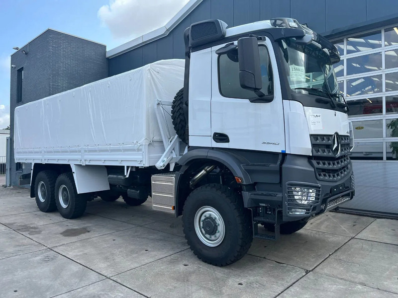 Новий Тентована вантажівка Mercedes-Benz Arocs 3340 A 6x6 Cargo Truck: фото 8
