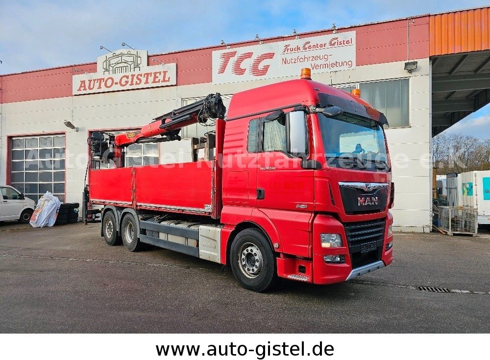MAN MAN TGX 26.540 6x2LL Palfinger 20.501 L *Motor Neu - Бортова вантажівка/ Платформа, Вантажівка з маніпулятором: фото 1 MAN MAN TGX 26.540 6x2LL Palfinger 20.501 L *Motor Neu - Бортова вантажівка/ Платформа, Вантажівка з маніпулятором: фото 1
