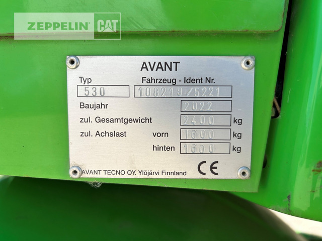 Колісний навантажувач Avant Tecno 530: фото 10 Колісний навантажувач Avant Tecno 530: фото 10