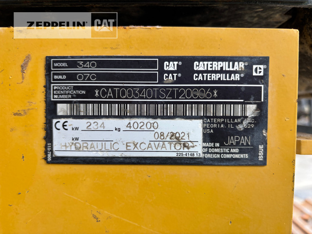 Cat 340-07A - Гусеничний екскаватор: фото 2 Cat 340-07A - Гусеничний екскаватор: фото 2