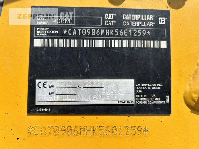 Cat 906M - Колісний навантажувач: фото 5 Cat 906M - Колісний навантажувач: фото 5