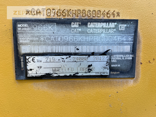 Cat 966K - Колісний навантажувач: фото 2 Cat 966K - Колісний навантажувач: фото 2