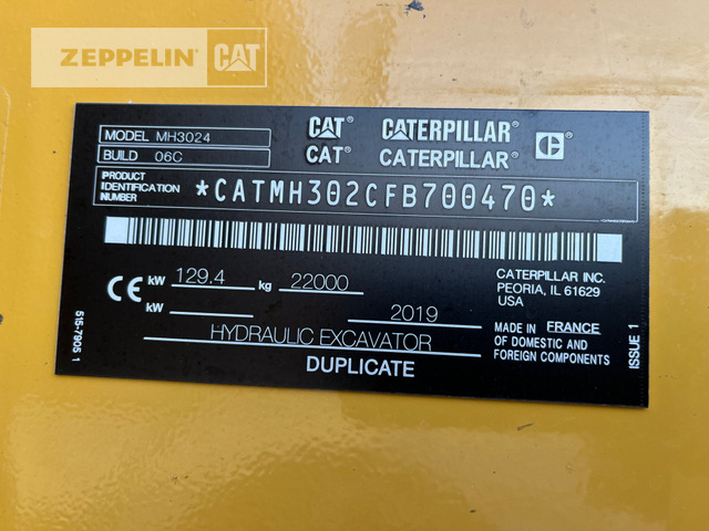 Cat MH3024-06C - Перевантажувач: фото 2 Cat MH3024-06C - Перевантажувач: фото 2