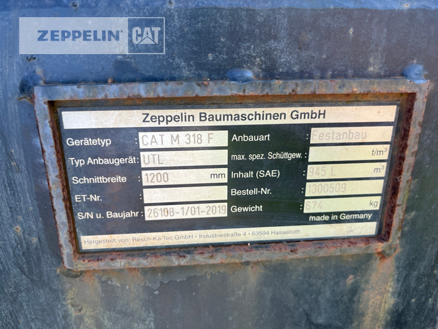 Cat Primärprodukte Kompo - Ківш екскаватора: фото 3 Cat Primärprodukte Kompo - Ківш екскаватора: фото 3