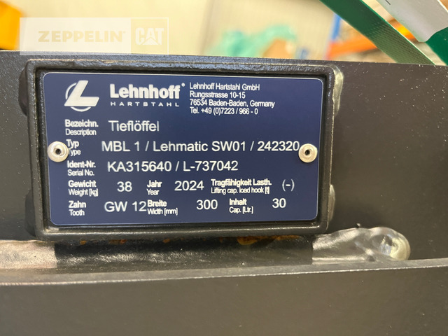 Komponenten TL300_MS01 NEU - Ківш екскаватора в категорії Будівельна техніка: фото 3 Komponenten TL300_MS01 NEU - Ківш екскаватора в категорії Будівельна техніка: фото 3