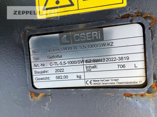 Lehnhoff UTL100 MS10 - Ківш екскаватора в категорії Будівельна техніка: фото 4 Lehnhoff UTL100 MS10 - Ківш екскаватора в категорії Будівельна техніка: фото 4