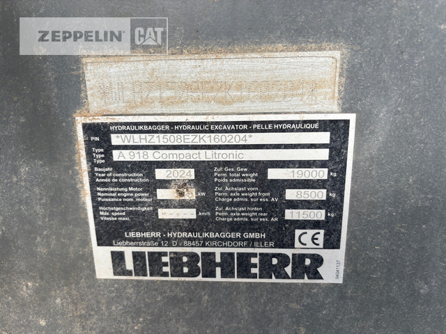 Liebherr A918 - Колісний екскаватор: фото 2 Liebherr A918 - Колісний екскаватор: фото 2