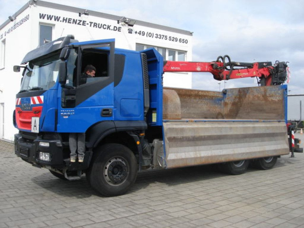 Iveco TRACKER 260T50 6x4 3-Achs Kipper Heckkran Espilo - Самоскид вантажівка, Вантажівка з маніпулятором: фото 2 Iveco TRACKER 260T50 6x4 3-Achs Kipper Heckkran Espilo - Самоскид вантажівка, Вантажівка з маніпулятором: фото 2