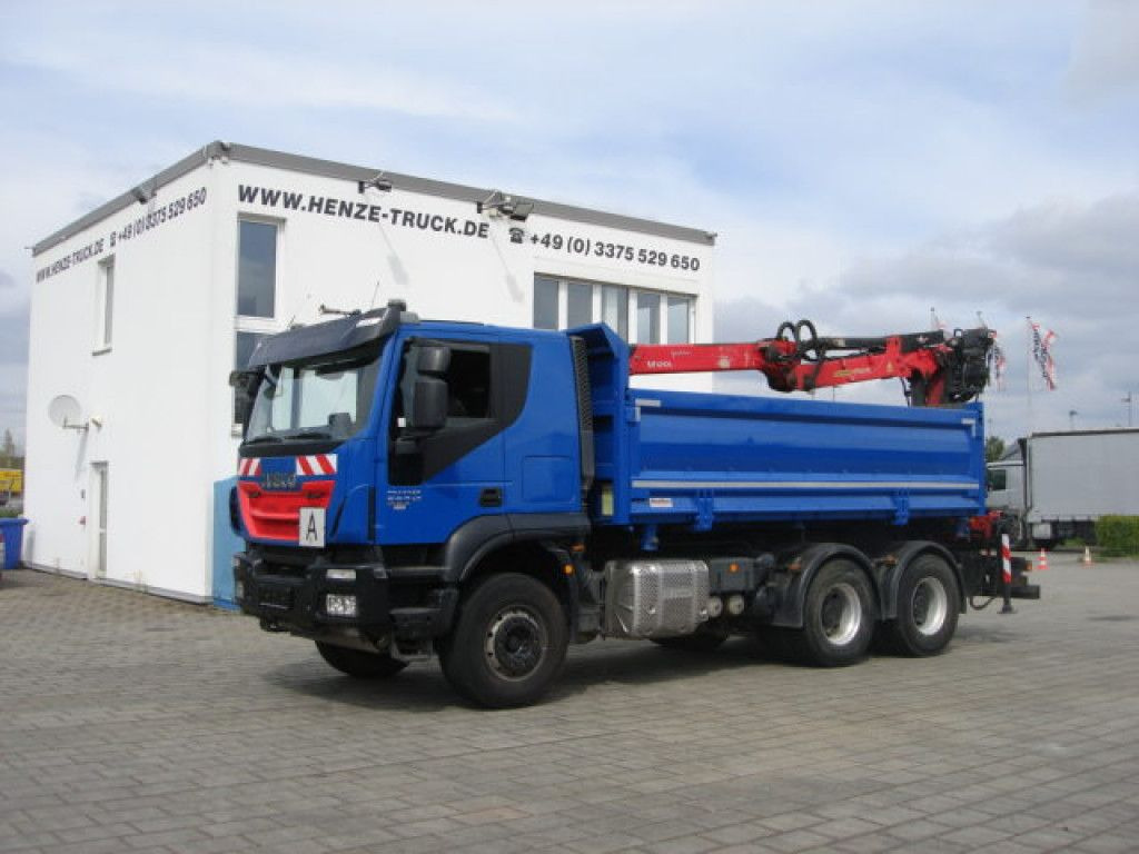 Iveco TRACKER 260T50 6x4 3-Achs Kipper Heckkran Espilo - Самоскид вантажівка, Вантажівка з маніпулятором: фото 5 Iveco TRACKER 260T50 6x4 3-Achs Kipper Heckkran Espilo - Самоскид вантажівка, Вантажівка з маніпулятором: фото 5
