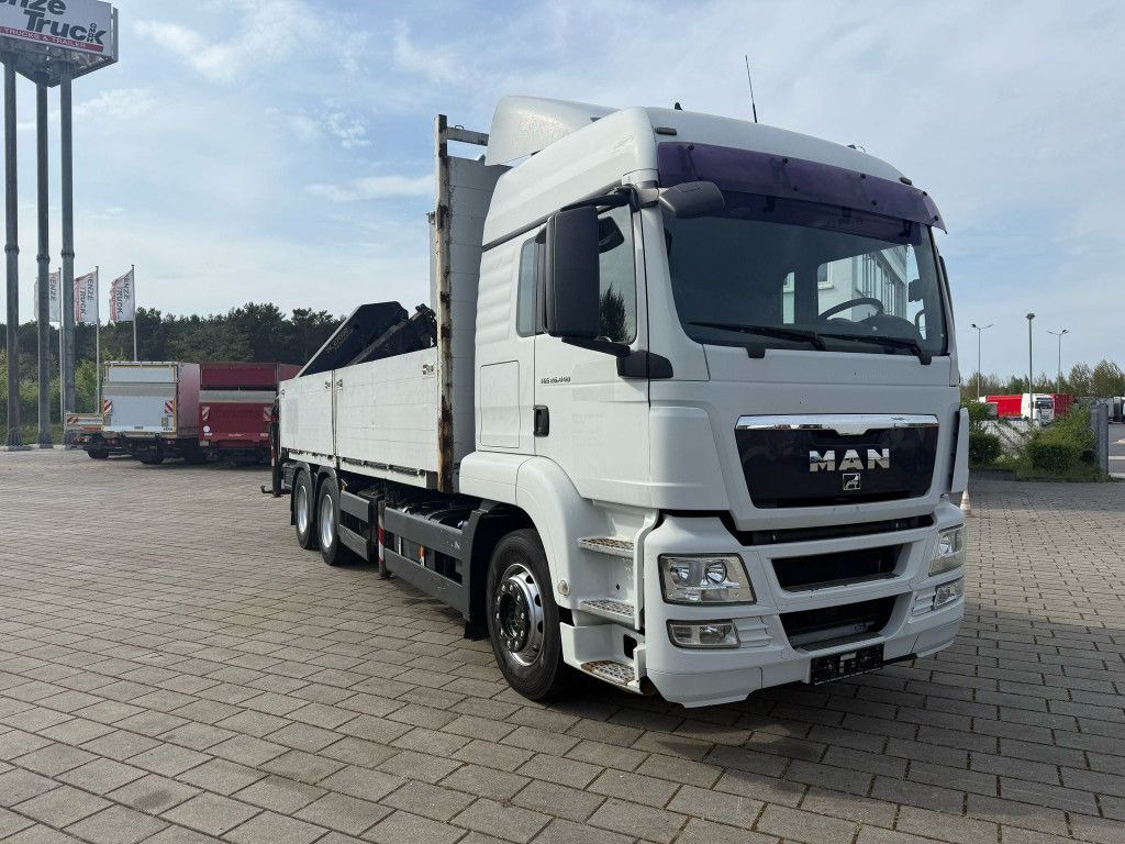 MAN TG-S 26.440 6x4 Pritsche Heckkran PK 27002+Funk - Бортова вантажівка/ Платформа, Вантажівка з маніпулятором: фото 4 MAN TG-S 26.440 6x4 Pritsche Heckkran PK 27002+Funk - Бортова вантажівка/ Платформа, Вантажівка з маніпулятором: фото 4