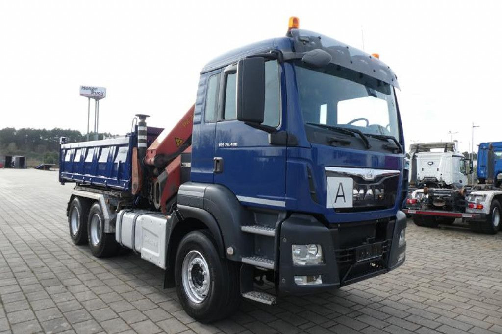 MAN TG-S 26.480 6x4 BL 3-Achs Kipper Kran Palf. PK 2 MAN TG-S 26.480 6x4 BL 3-Achs Kipper Kran Palf. PK 2 - Самоскид вантажівка, Вантажівка з маніпулятором: фото 3 MAN TG-S 26.480 6x4 BL 3-Achs Kipper Kran Palf. PK 2 MAN TG-S 26.480 6x4 BL 3-Achs Kipper Kran Palf. PK 2 - Самоскид вантажівка, Вантажівка з маніпулятором: фото 3
